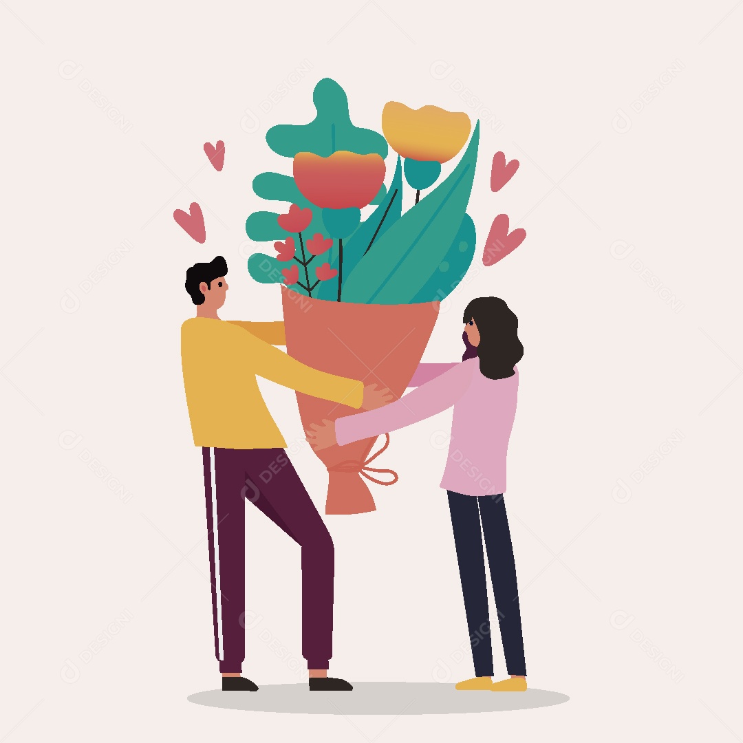 Dia dos Namorados Ilustrações Vetor EPS