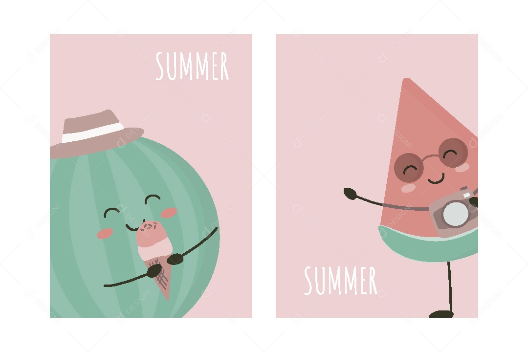 Férias de Verão Ilustração Vetor EPS