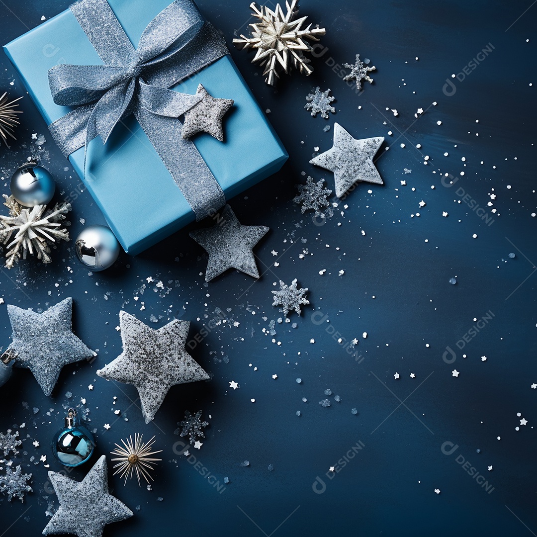 Caixas de presentes sobre fundo isolao