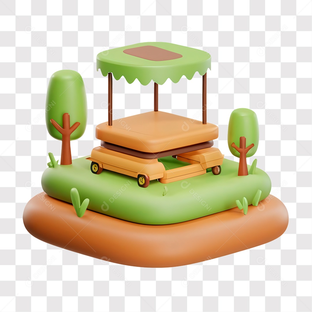 Ícone Sustentável Agronomia Natureza Elemento 3D PNG Transparente Sem Fundo