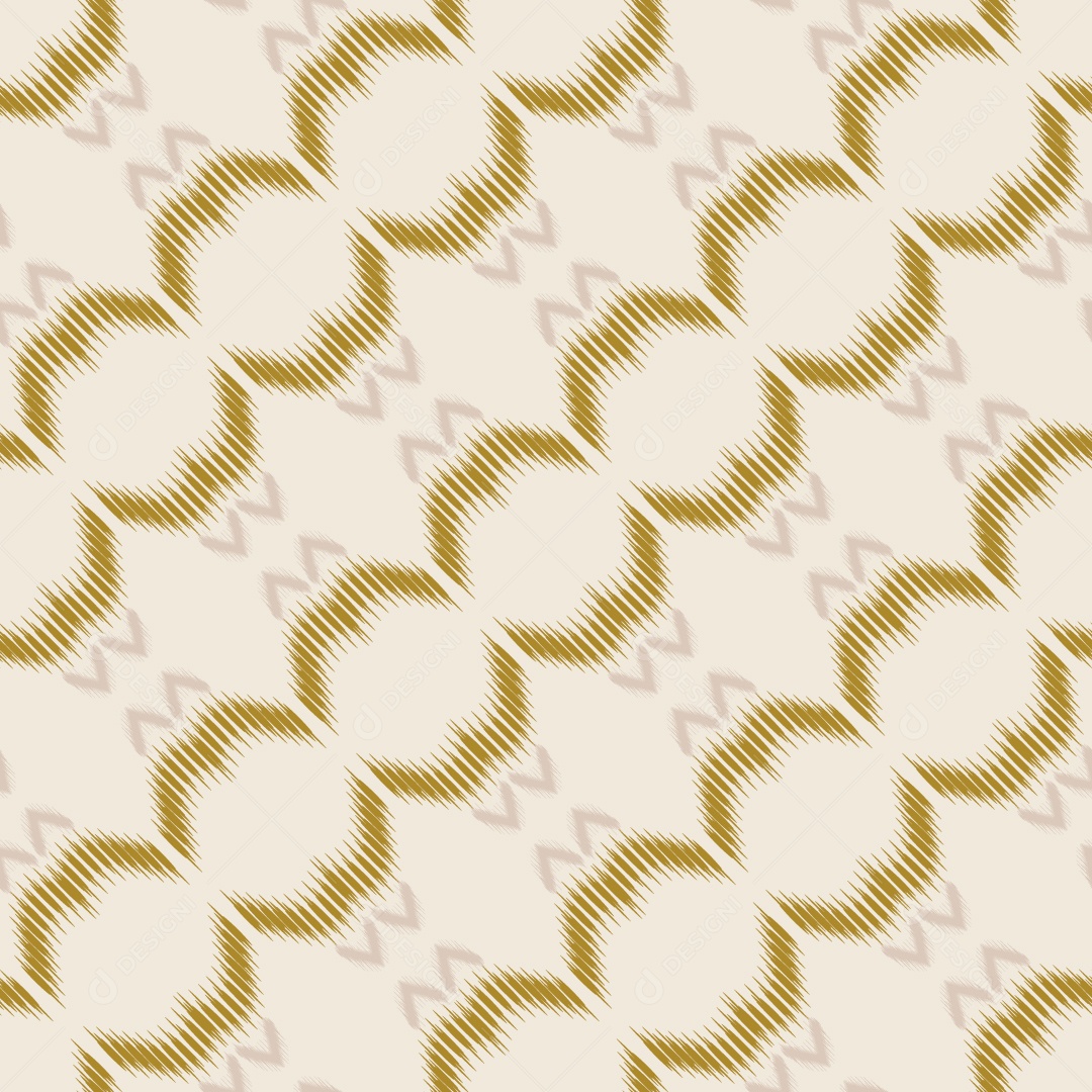 Tecido de Seda Tradicional Padrão Sem Costura Ilustração Vetor EPS