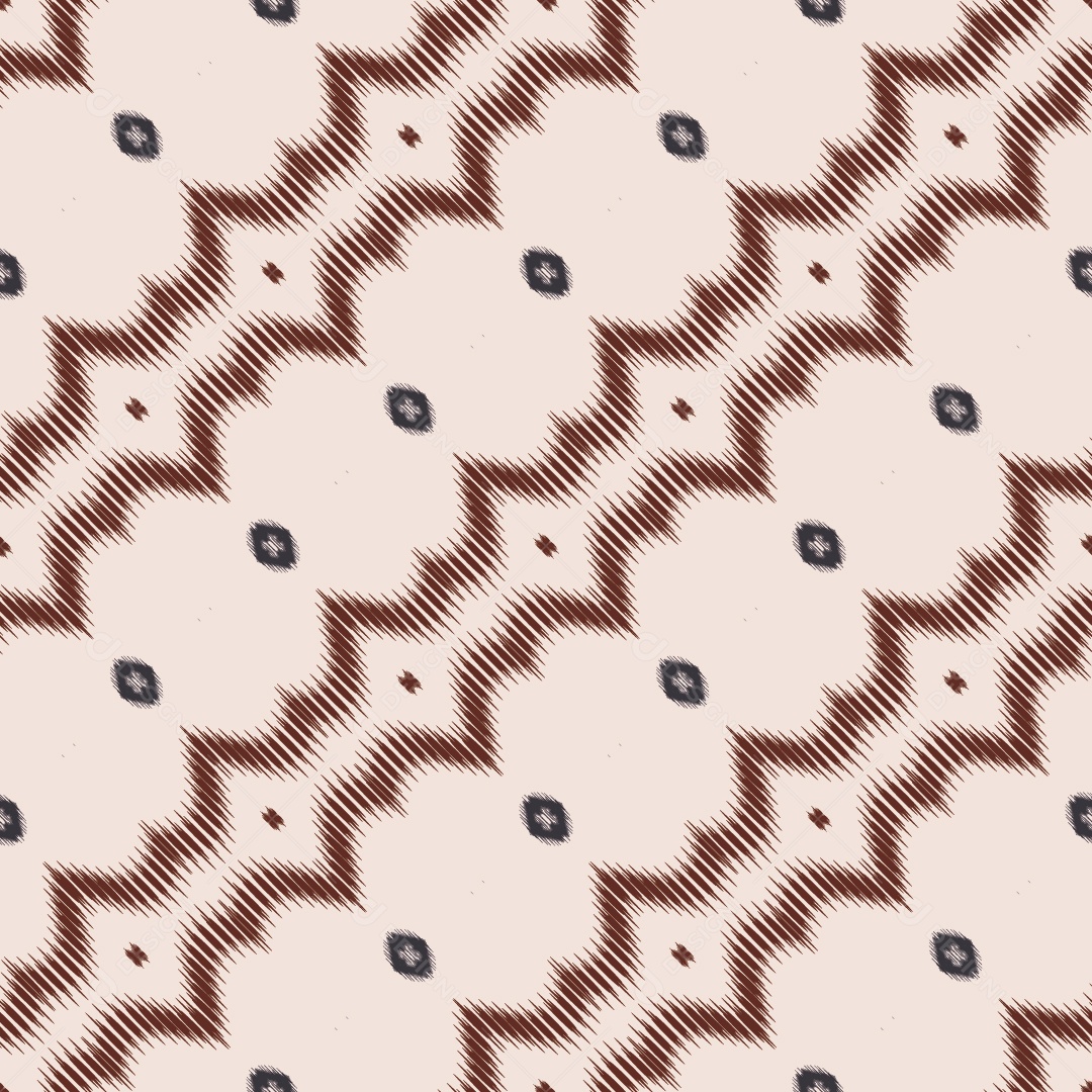 Tecido de Seda Tradicional Padrão Sem Costura Ilustração Vetor EPS