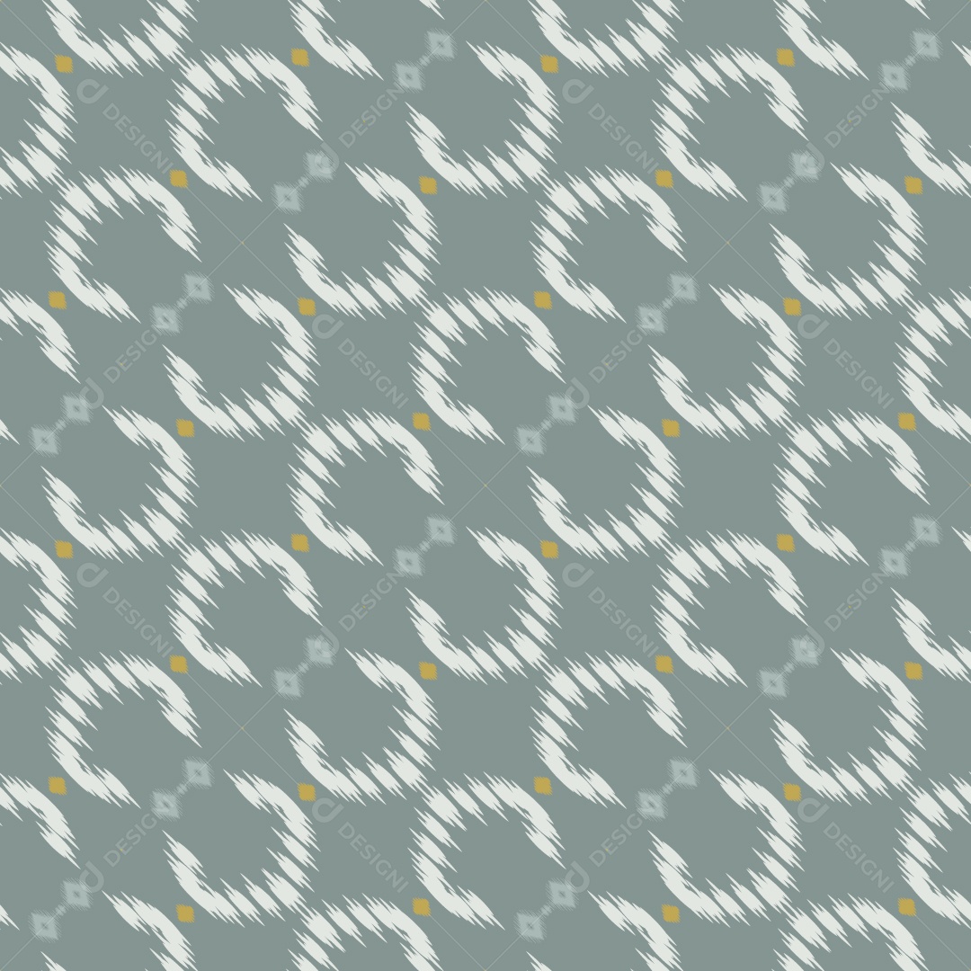 Tecido de Seda Tradicional Padrão Sem Costura Ilustração Vetor EPS