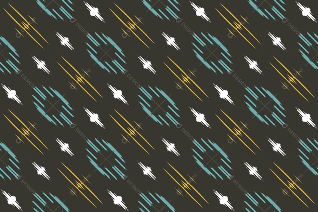 Tecido de Seda Tradicional Padrão Sem Costura Ilustração Vetor EPS