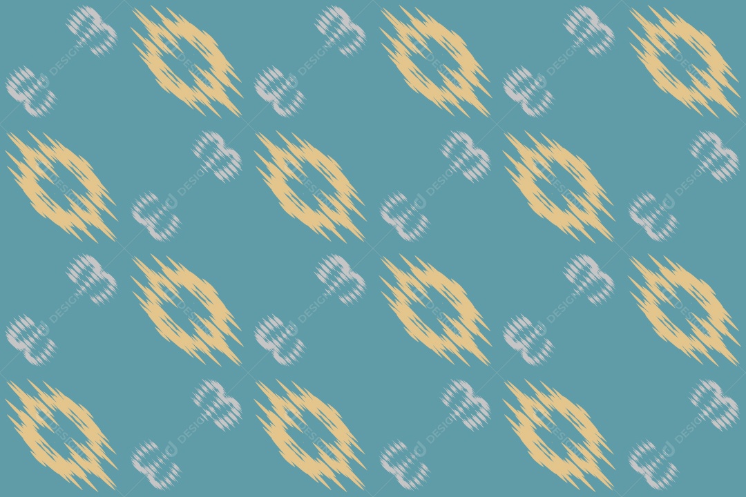 Tecido de Seda Tradicional Padrão Sem Costura Ilustração Vetor EPS