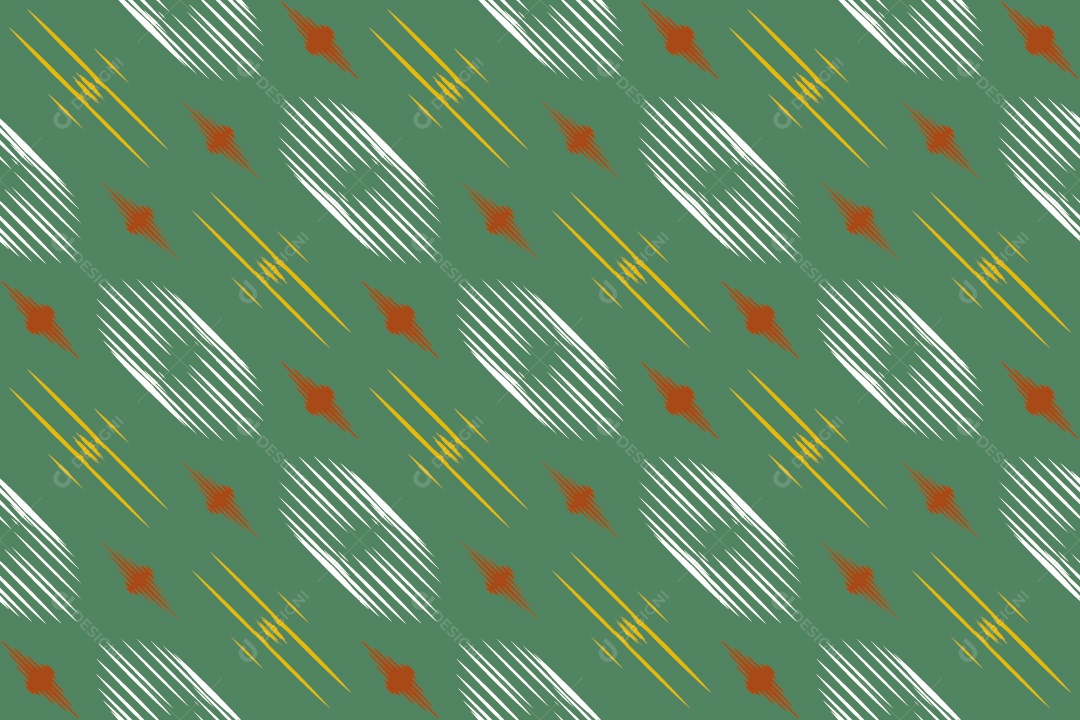 Tecido de Seda Tradicional Padrão Sem Costura Ilustração Vetor EPS