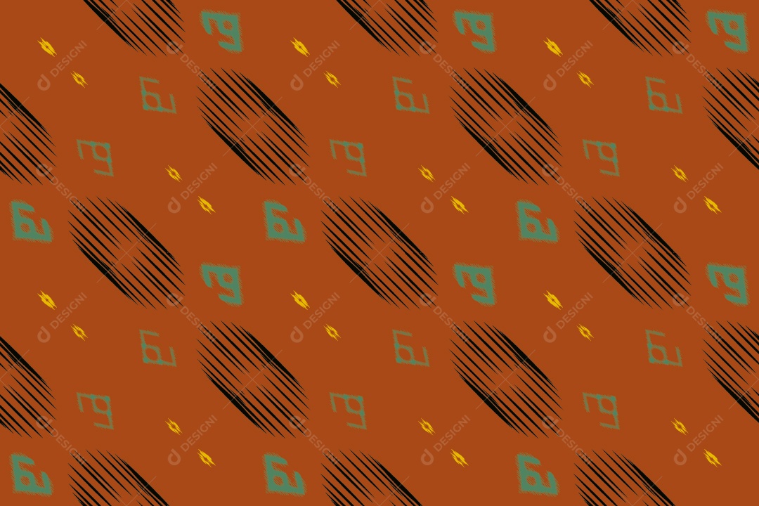 Tecido de Seda Tradicional Padrão Sem Costura Ilustração Vetor EPS