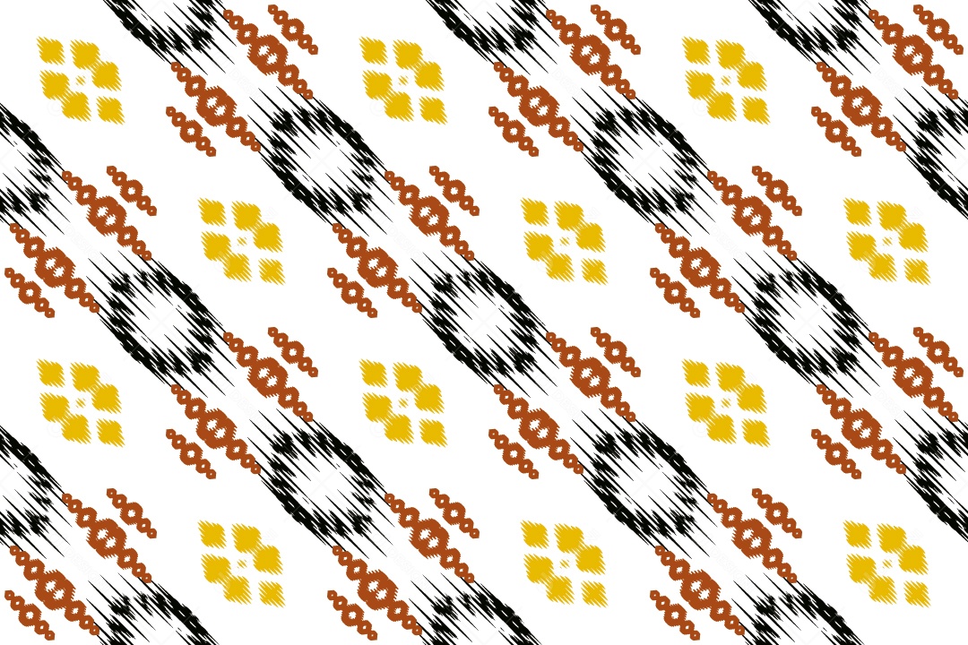 Tecido de Seda Tradicional Padrão Sem Costura Ilustração Vetor EPS