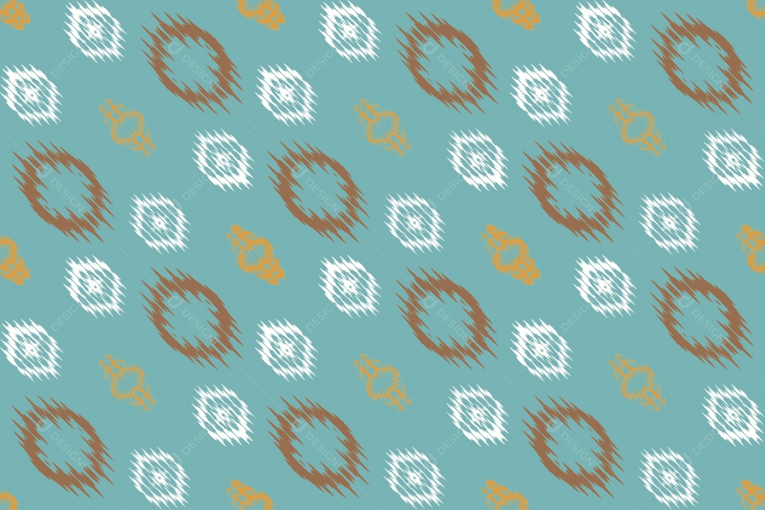 Tecido de Seda Tradicional Padrão Sem Costura Ilustração Vetor EPS