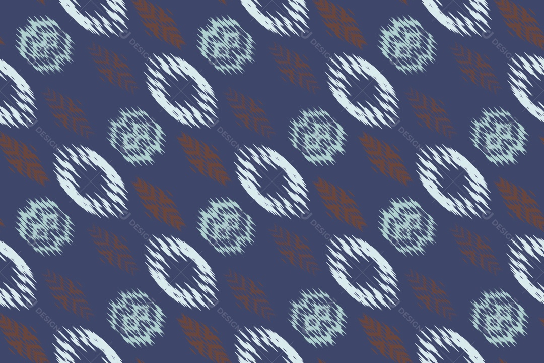 Tecido de Seda Tradicional Padrão Sem Costura Ilustração Vetor EPS