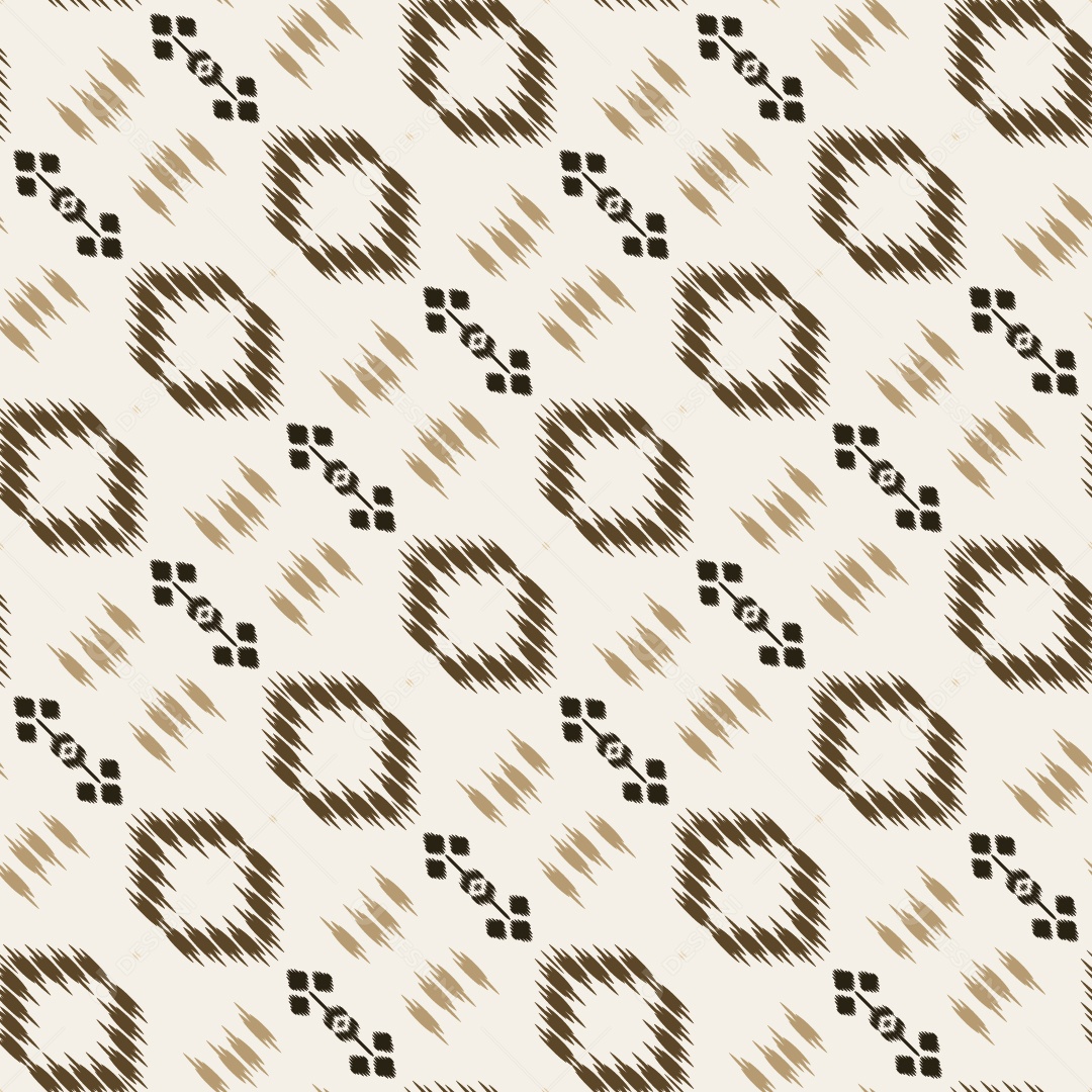 Tecido de Seda Tradicional Padrão Sem Costura Ilustração Vetor EPS