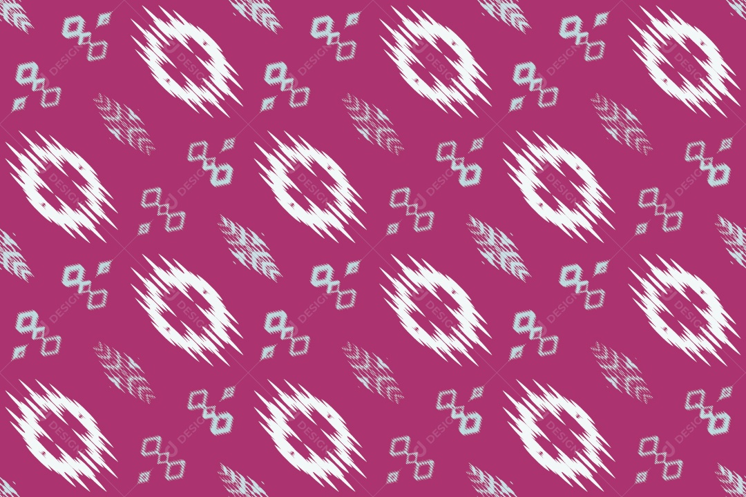 Tecido de Seda Tradicional Padrão Sem Costura Ilustração Vetor EPS