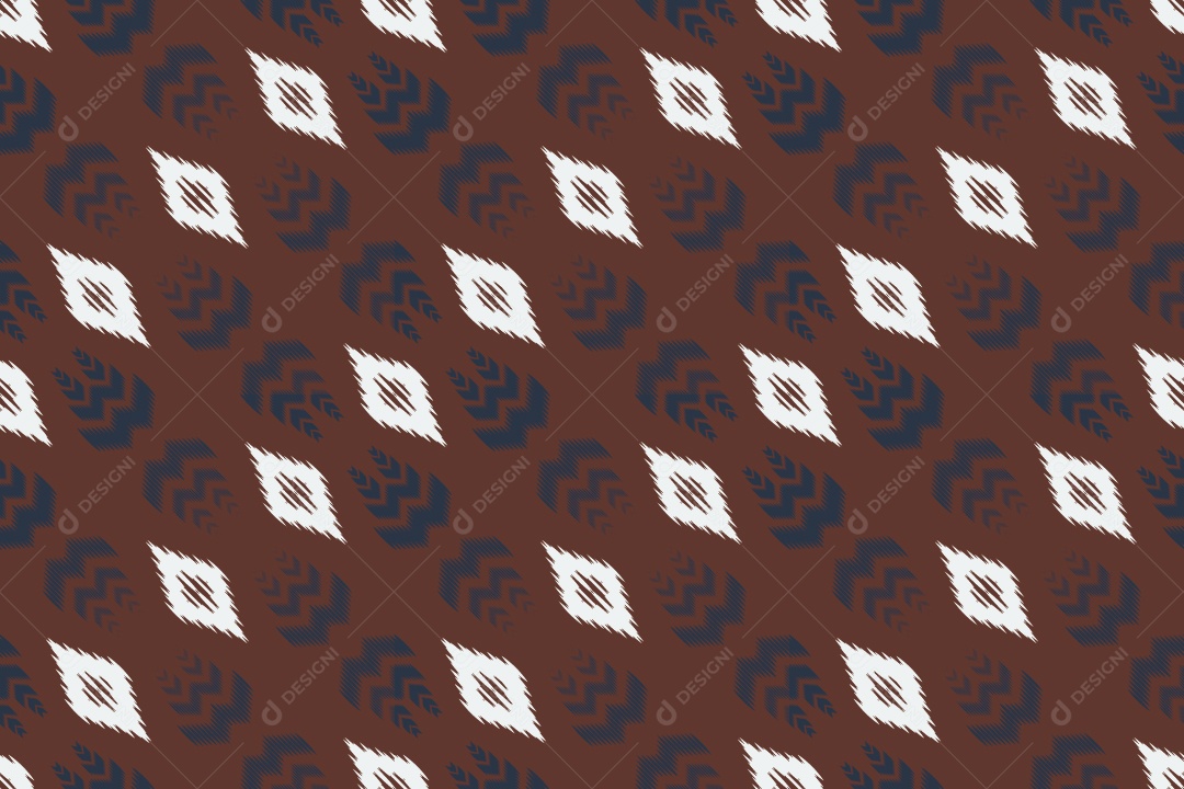 Tecido de Seda Tradicional Padrão Sem Costura Ilustração Vetor EPS