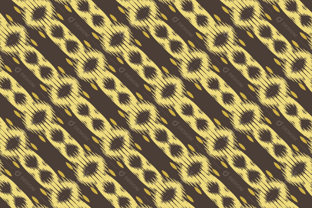 Tecido de Seda Tradicional Padrão Sem Costura Ilustração Vetor EPS