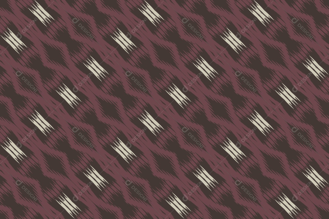 Tecido de Seda Tradicional Padrão Sem Costura Ilustração Vetor EPS