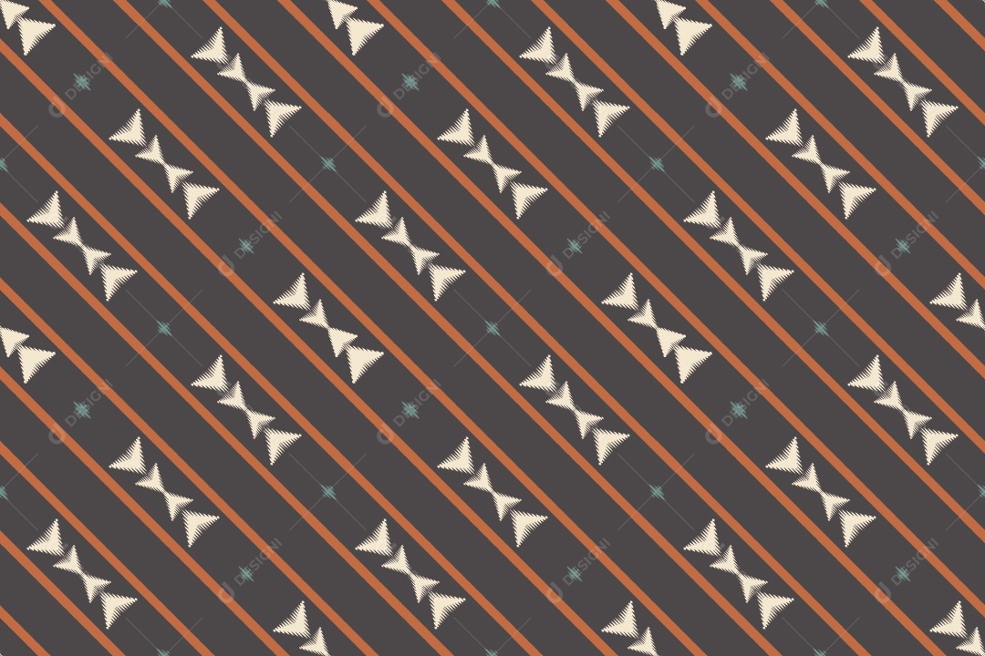 Tecido de Seda Tradicional Padrão Sem Costura Ilustração Vetor EPS