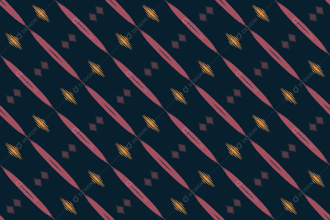 Tecido de Seda Tradicional Padrão Sem Costura Ilustração Vetor EPS