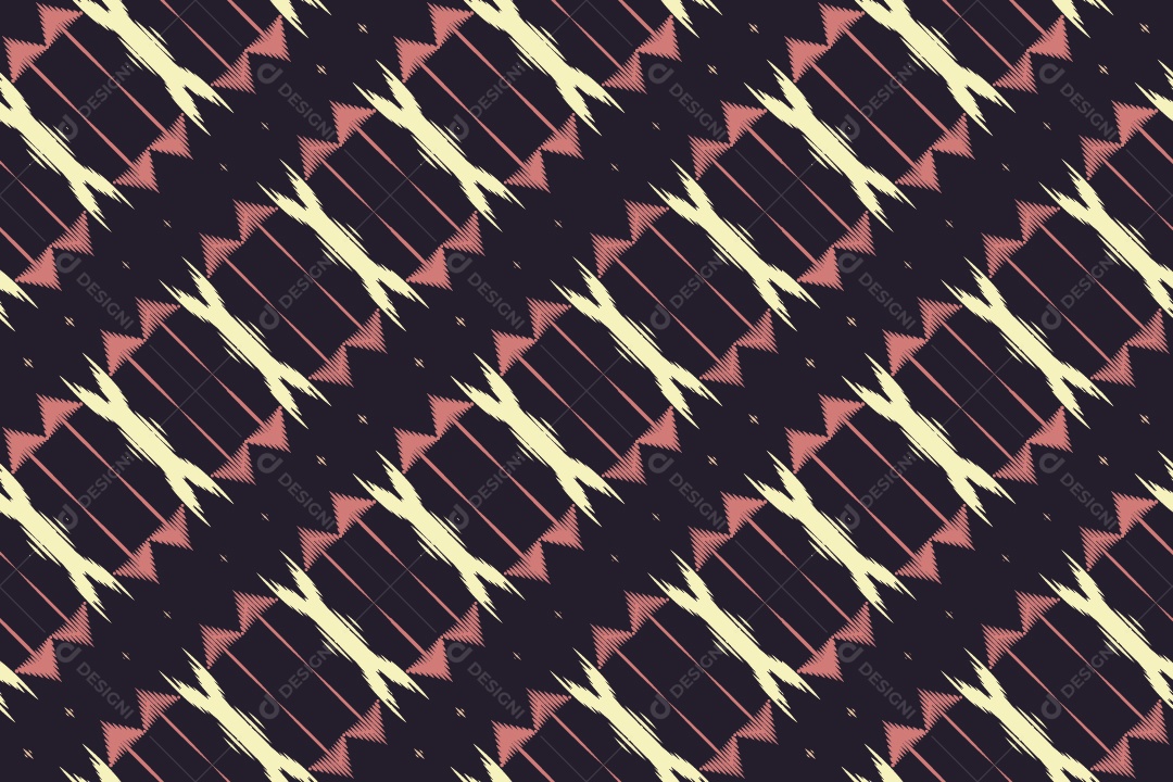 Tecido de Seda Tradicional Padrão Sem Costura Ilustração Vetor EPS