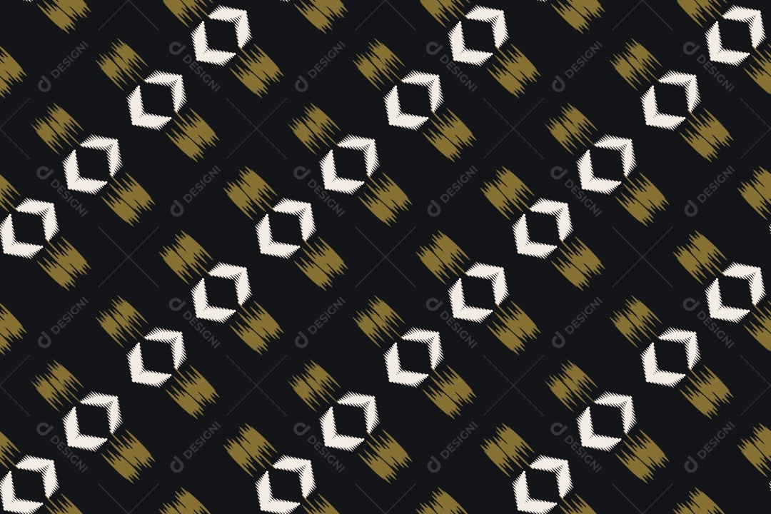 Tecido de Seda Tradicional Padrão Sem Costura Ilustração Vetor EPS