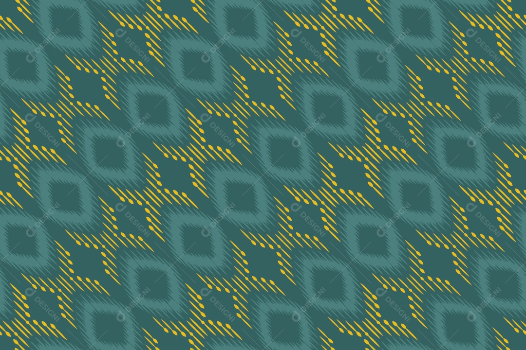 Tecido de Seda Tradicional Padrão Sem Costura Ilustração Vetor EPS