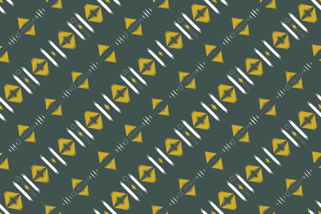 Tecido de Seda Tradicional Padrão Sem Costura Ilustração Vetor EPS