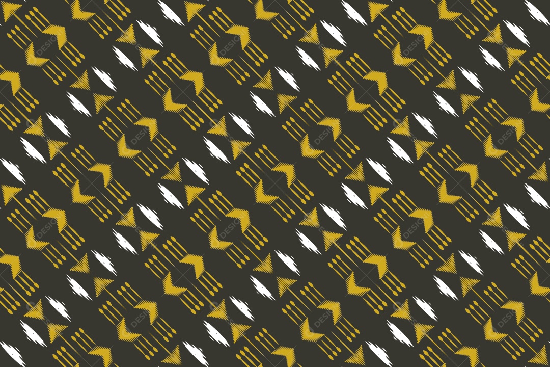 Tecido de Seda Tradicional Padrão Sem Costura Ilustração Vetor EPS