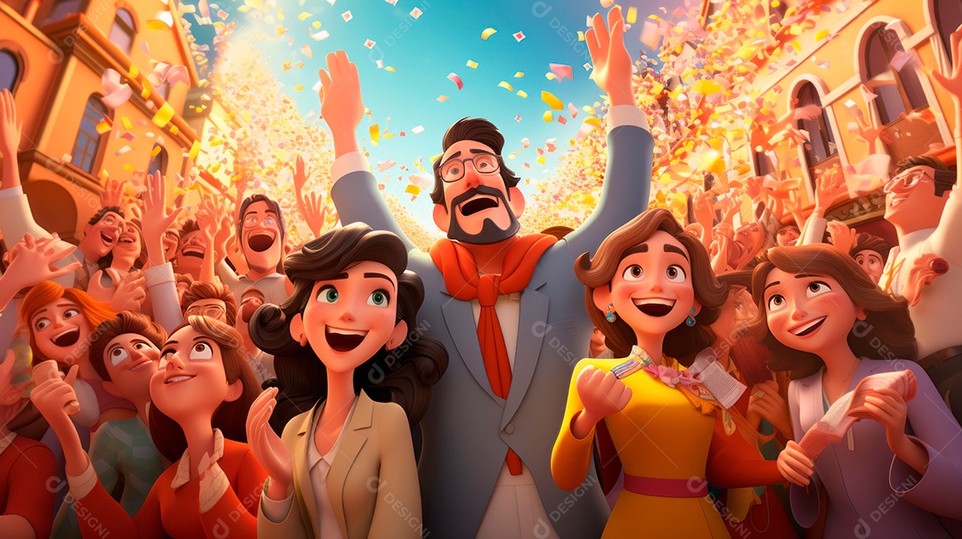 Festival de Pentecostes Comemore o Senhor 19 de maio AI Generativa.