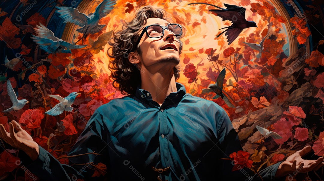 Festival de Pentecostes Comemore o Senhor 19 de maio AI Generativa.