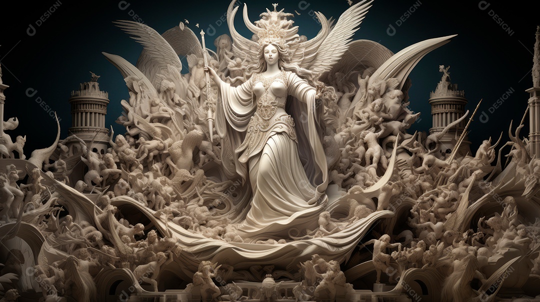 Festival de Pentecostes Comemore o Senhor 19 de maio AI Generativa.