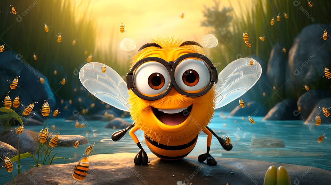 Dia Mundial das Abelhas, 20 de maio, IA generativa.