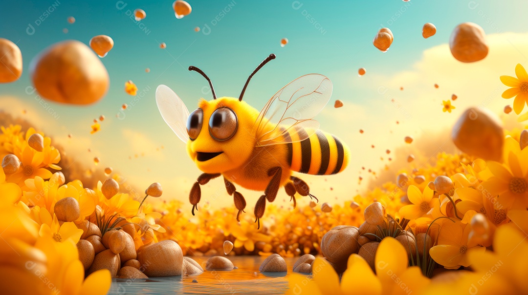 Dia Mundial das Abelhas, 20 de maio, IA generativa.