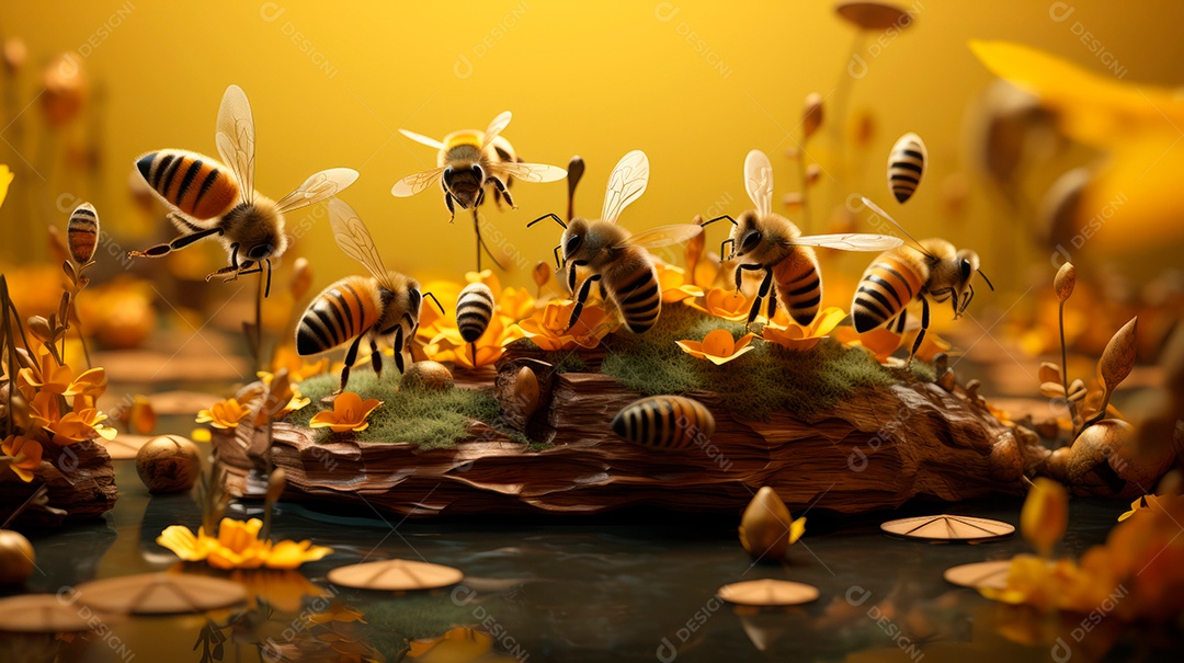 Dia Mundial das Abelhas, 20 de maio, IA generativa.