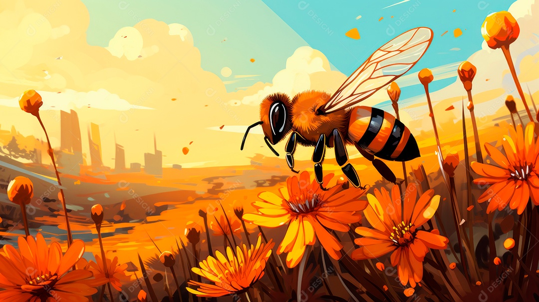 Dia Mundial das Abelhas, 20 de maio, IA generativa.