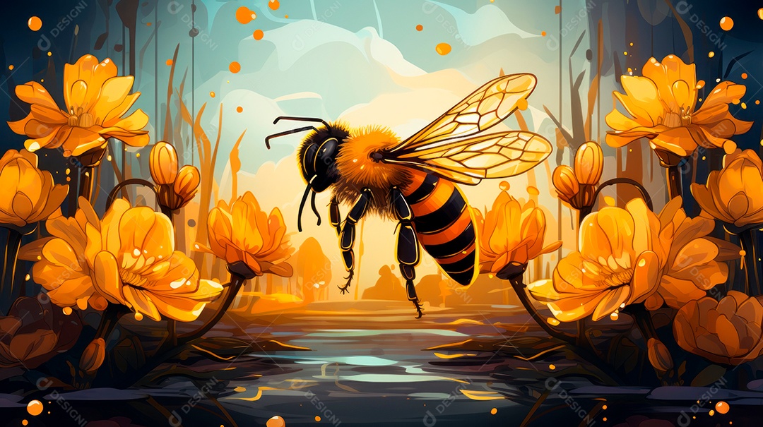 Dia Mundial das Abelhas, 20 de maio, IA generativa.