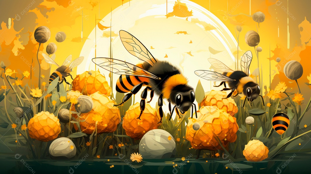 Dia Mundial das Abelhas, 20 de maio, IA generativa.