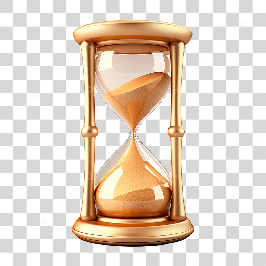 Ampulheta PNG Transparente