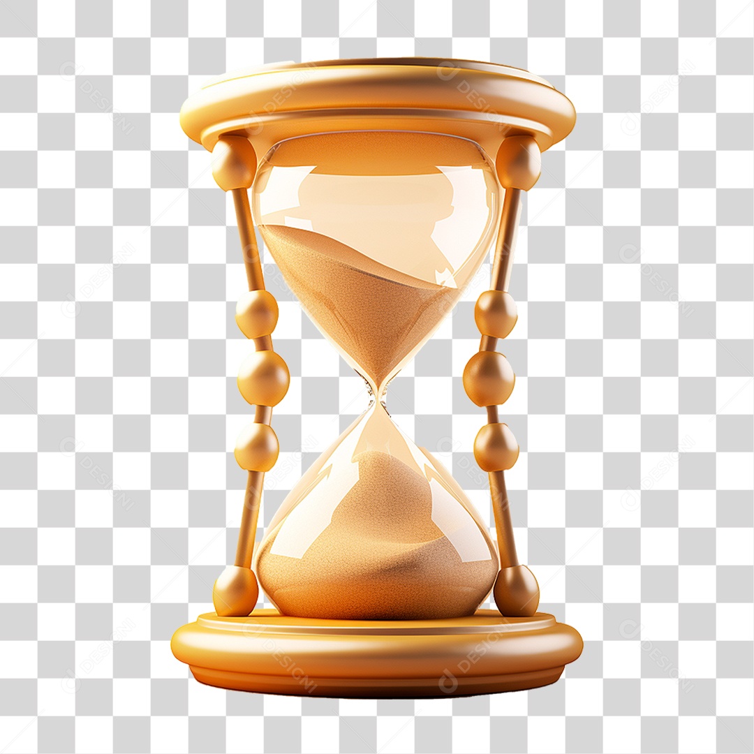 Ampulheta PNG Transparente