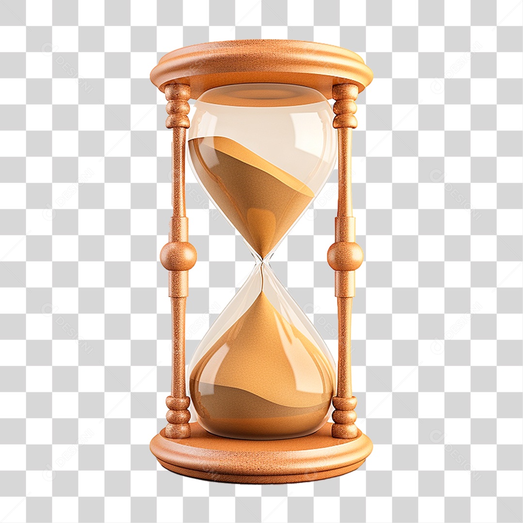 Ampulheta PNG Transparente