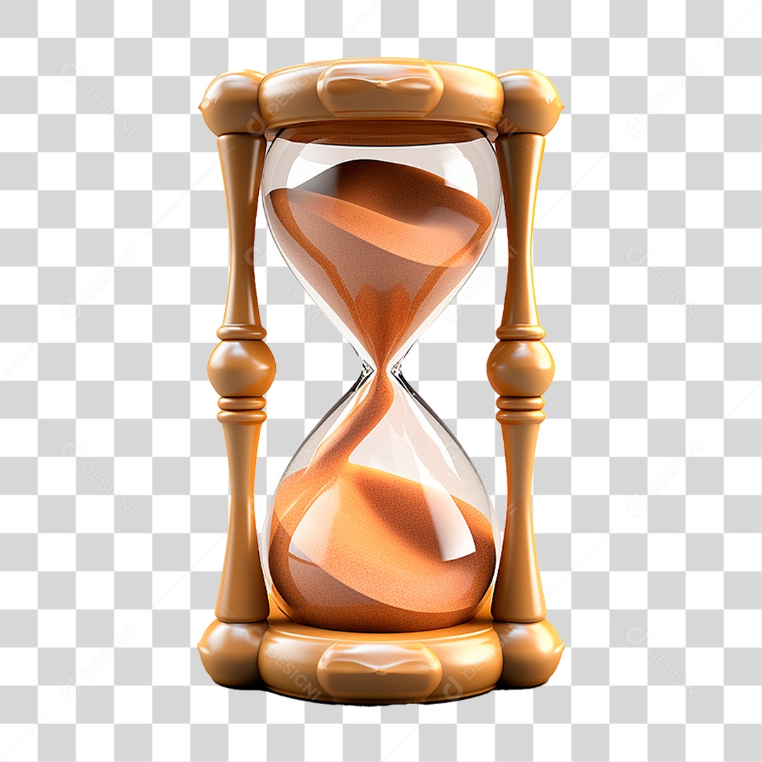 Ampulheta PNG Transparente