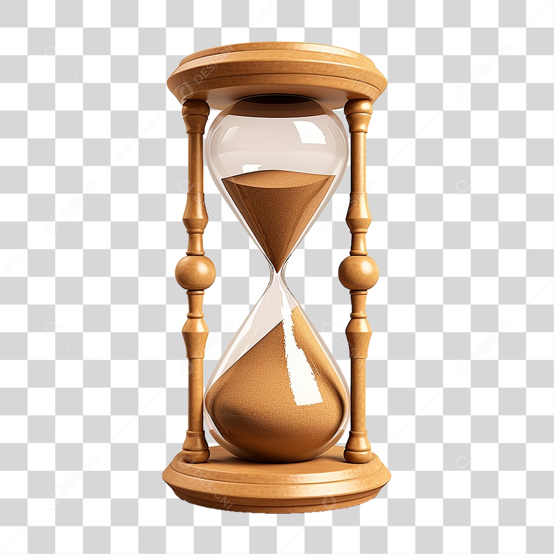 Ampulheta PNG Transparente