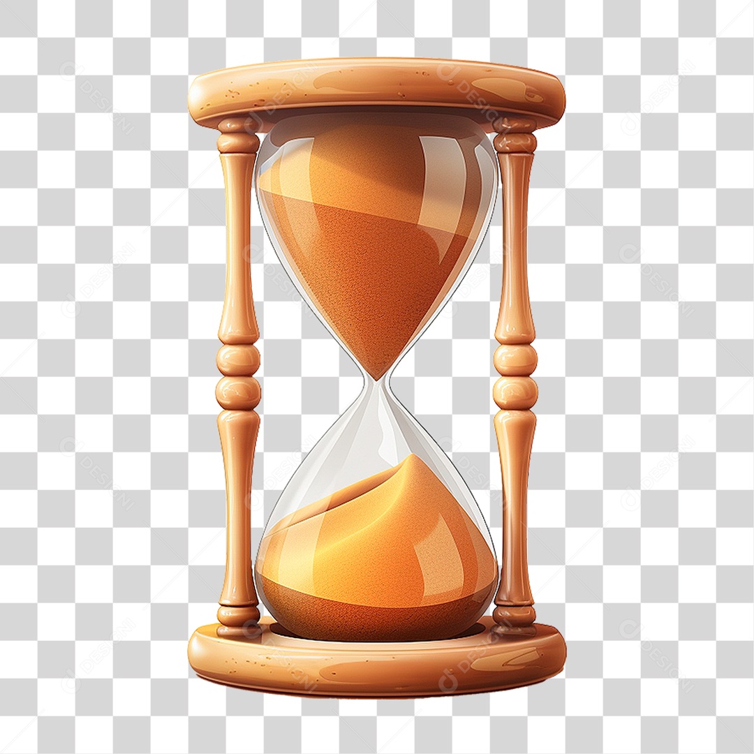 Ampulheta PNG Transparente