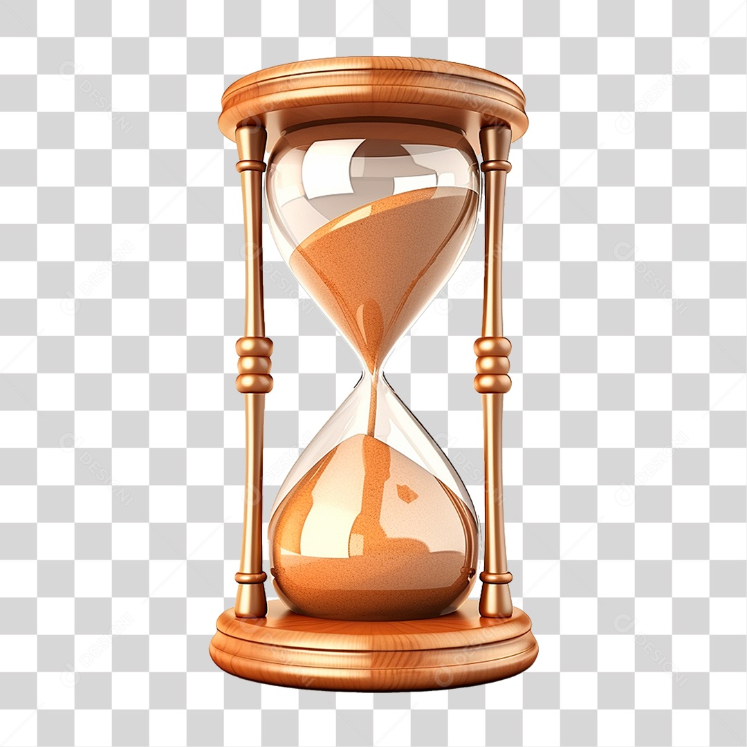 Ampulheta PNG Transparente