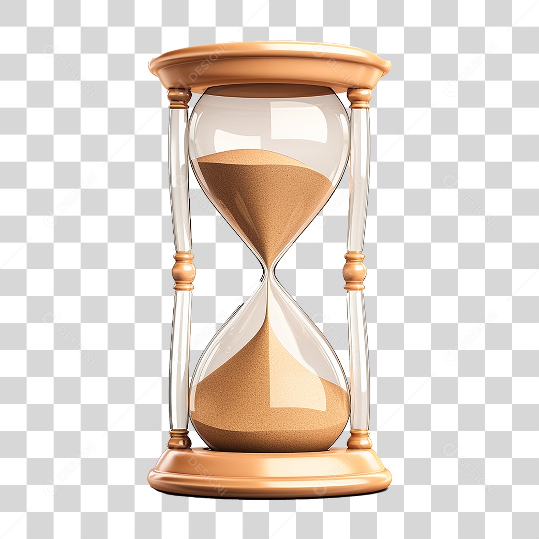 Ampulheta PNG Transparente