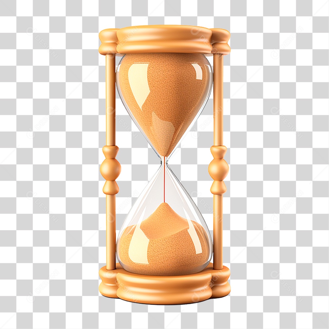 Ampulheta PNG Transparente