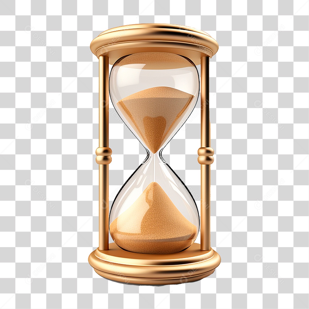 Ampulheta PNG Transparente