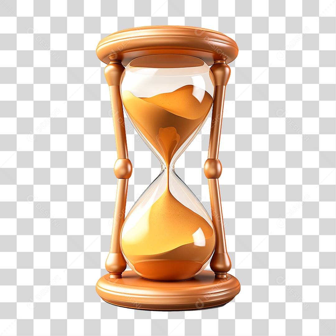 Ampulheta PNG Transparente