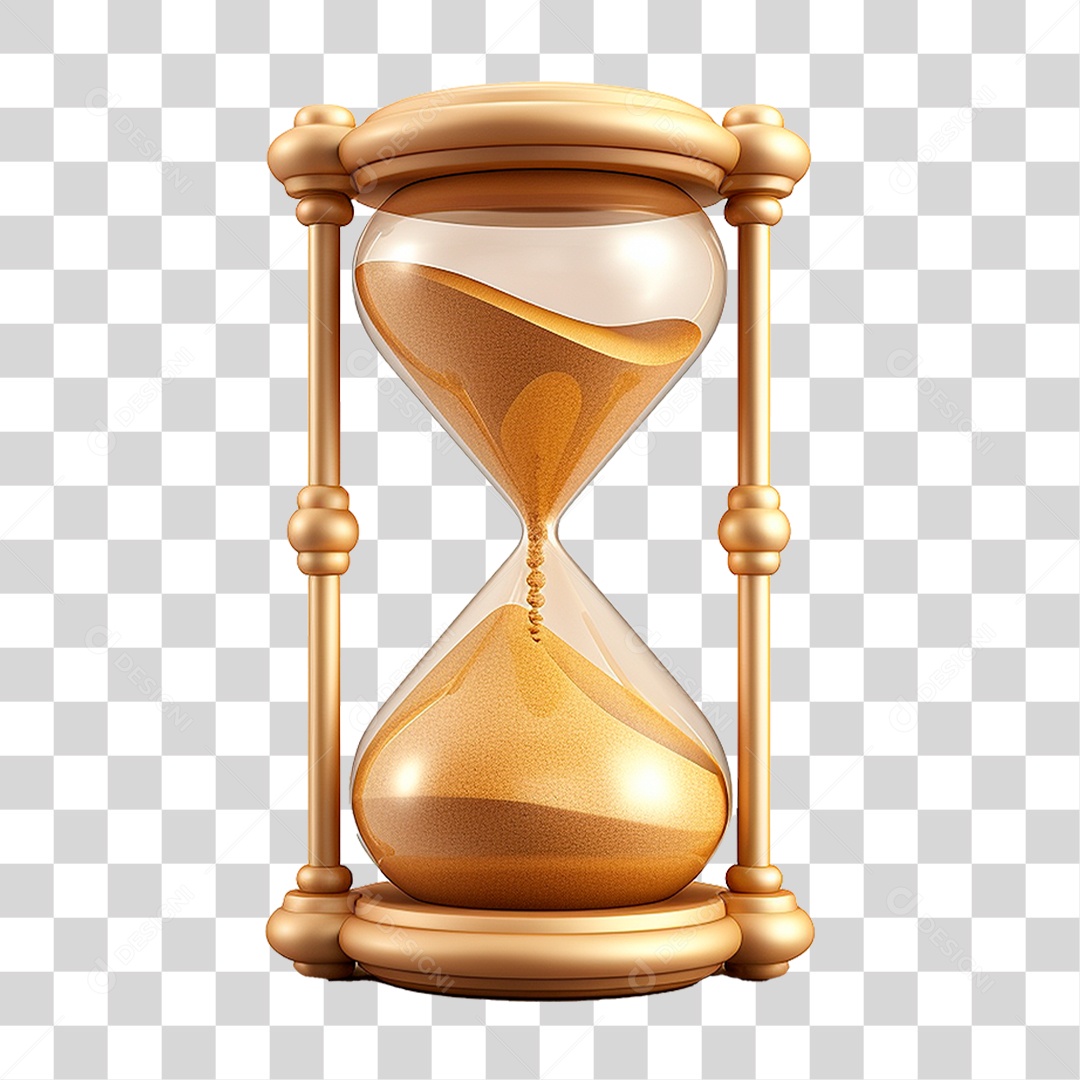 Ampulheta PNG Transparente