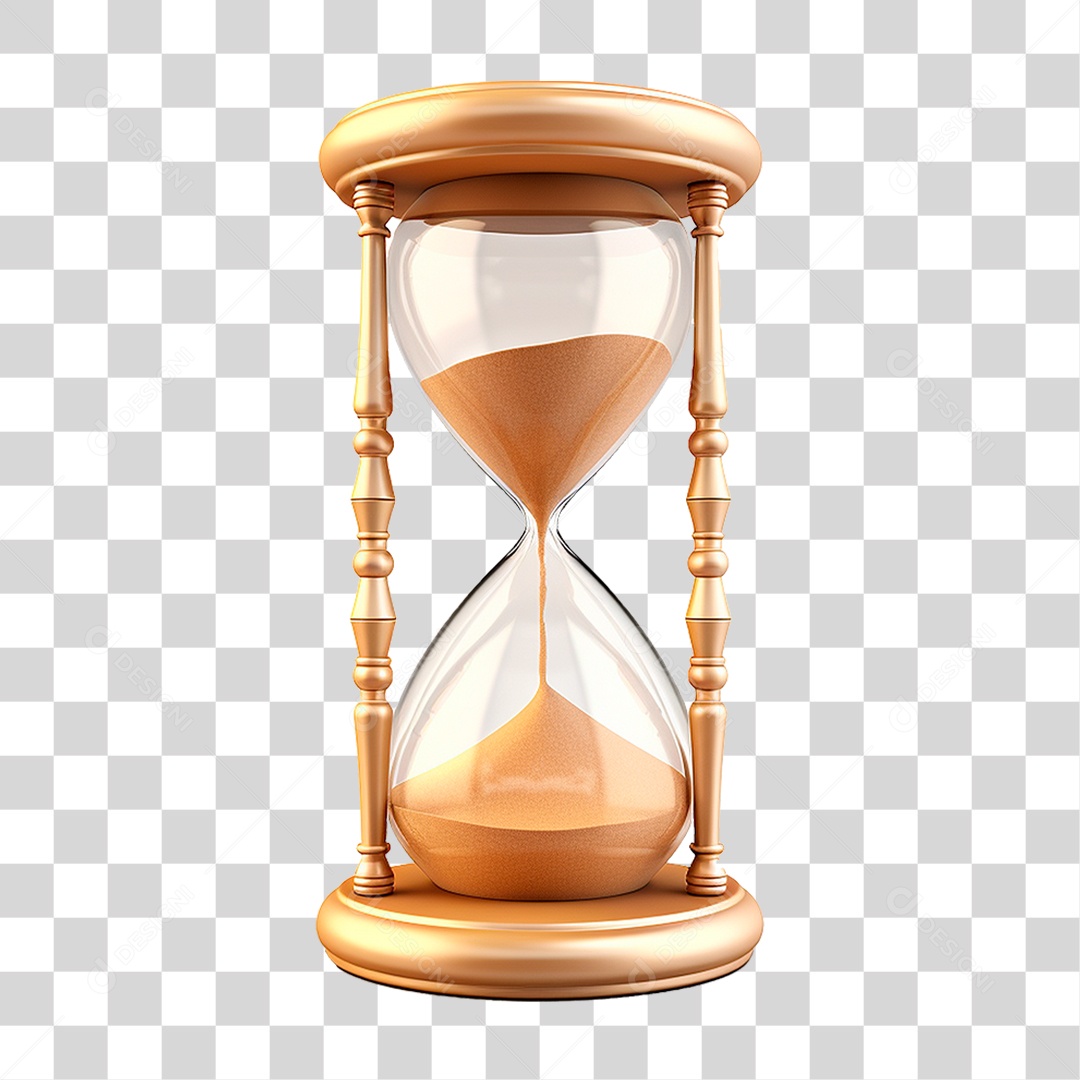 Ampulheta PNG Transparente