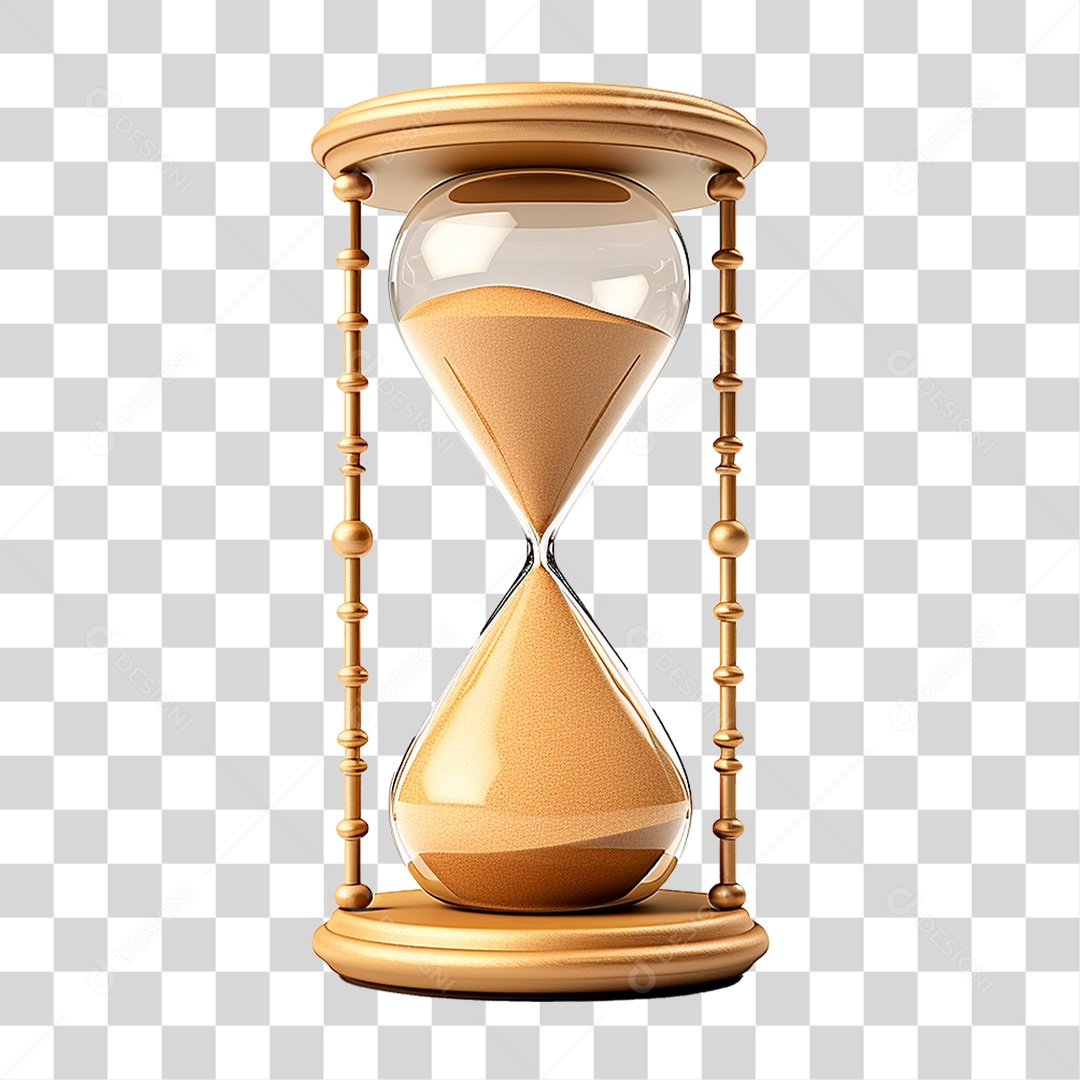 Ampulheta PNG Transparente