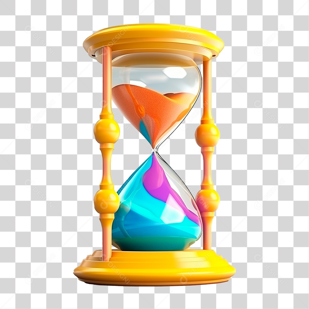 Ampulheta PNG Transparente